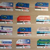 Lotto Schede Telefoniche Telecom + Estere anni 90