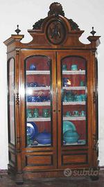 Vetrina a pianta trapezoidale primi 900