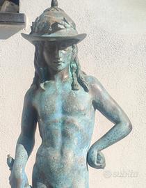 David Donatello scultura statua bronzo 100cm