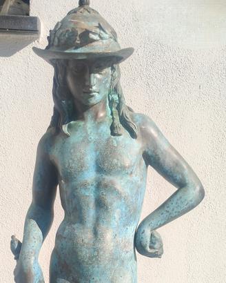 David Donatello scultura statua bronzo 100cm