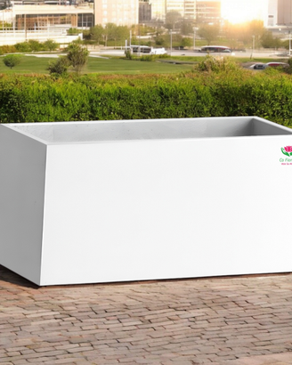 4 Fioriere cemento  Cm 100x40x50 H