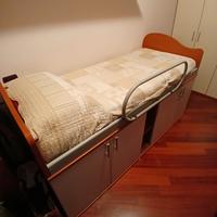Letto singolo contenitore
