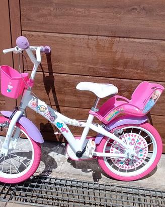 Bici Barbie bambina 14 pollici