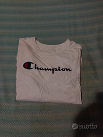 Maglia a maniche lunghe Champion bianca tg. M