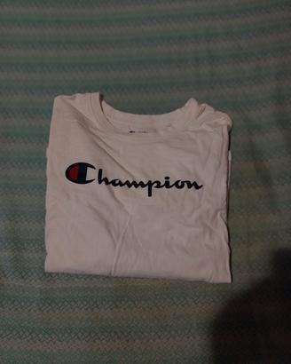 Maglia a maniche lunghe Champion bianca tg. M