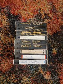 VHS Videocassette Registrazioni FILM ANNI 80-90 