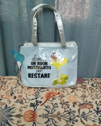 telo mare con pochette 