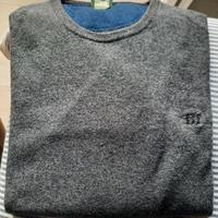 Maglione uomo in lana Henry Cotton's colore grigio