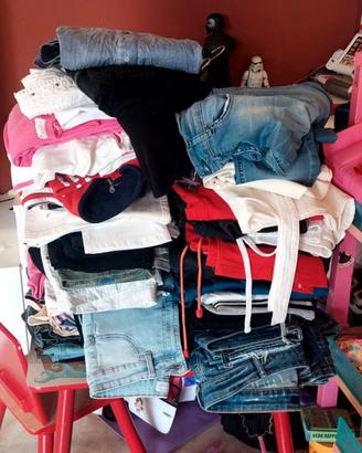 Lotto vestiti ragazza