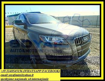Ricambi Audi Q7 1serie restyling fino al 2017