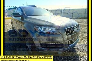 Ricambi Audi Q7 1serie restyling fino al 2017