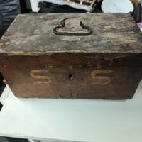 cassetta vintage  mobiletto antico