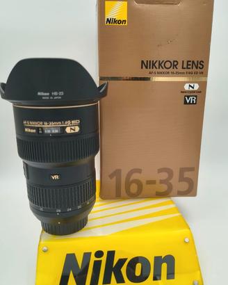Nikon AF-S Nikkor 16-35mm f/4 G ED VR USATO- SALDI