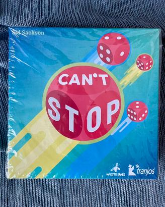 Can't Stop Gioco da tavolo in scatola mini, raro!