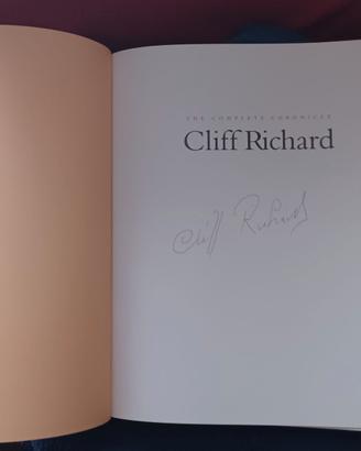 libro cliff richard autografato