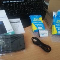 Samsung 2 Batterie SLB-10A più caricabatterie 