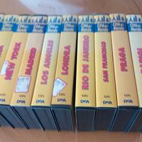 cassette vhs città del mondo 