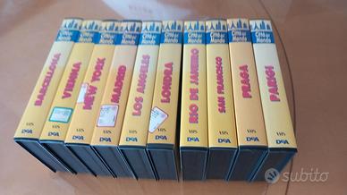 cassette vhs città del mondo 