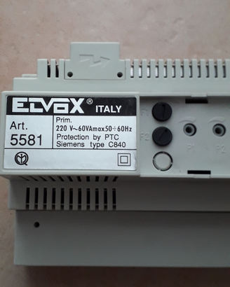 Alimentatore videocitofonico Elvox
