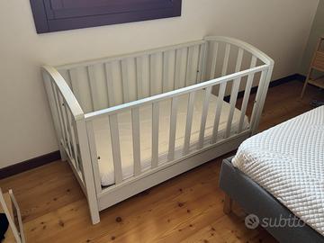 Lettino e materasso 60x120