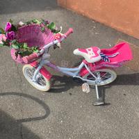 Bici bimba con cestello