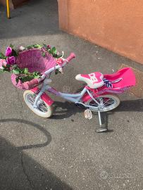 Bici bimba con cestello