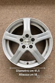 Cerchi in lega 16 x 7 pollici