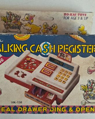 Mini Talking Cash Register - Ho Kai Toys - vintage