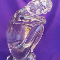 scultura bambino vetro  Murano Mirco  Rosin