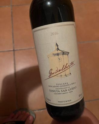 Vino rosso Guidoalberto Tenuta Sassicaia