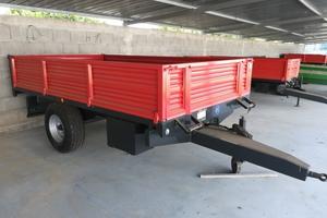 Rimorchio agricolo N U O V O 50 Q.li trilaterale