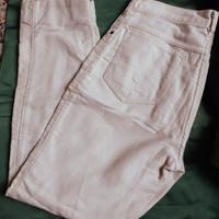Pantalone vintage anni 80 panno bianco Ball tg. 50