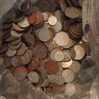 lotto monete italiane e di tutto il mondo 26,5 kg 