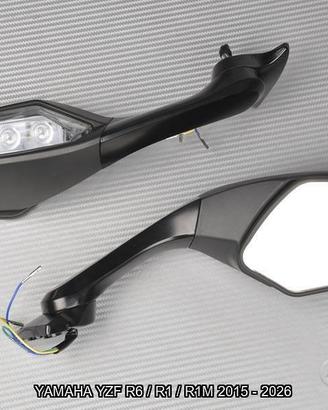Specchietti YAMAHA YZF R6 / R1 / R1M 2015 - 2026