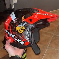 Casco trial hebo toni bou