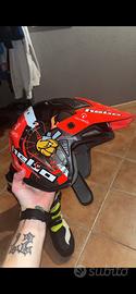 Casco trial hebo toni bou