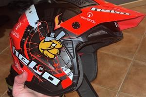 Casco trial hebo toni bou
