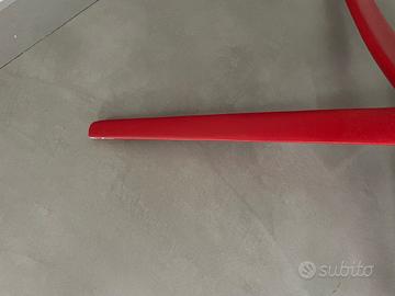 Coppia di sedie Callita infiniti rosse