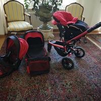 Carrozzina trio Jane trider