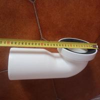 curva vaso wc filo muro