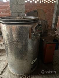 Botte per vino in inox 700l