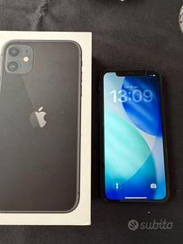 Iphone 11 nero 128gb perfetto
