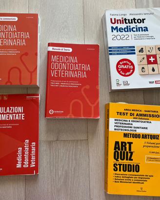 Libri preparazione test Medico-Sanitari