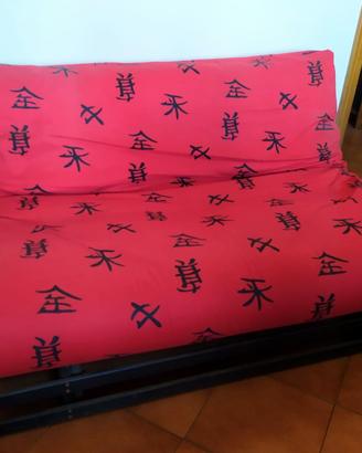 Divano-letto in stile futon marca Cinius