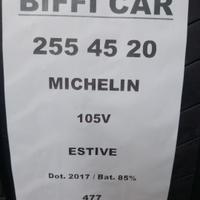 2 GOMME 255 45 20 MICHELIN A477
