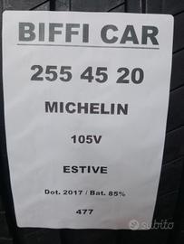 2 GOMME 255 45 20 MICHELIN A477