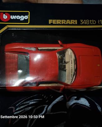 Ferrari 348 Bburago tb 1989 cod. 3039
