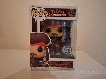 funko pop Pirati dei Caraibi Jack Sparrow 