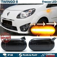 Frecce LED Dinamiche per RENAULT TWINGO 2 Nere