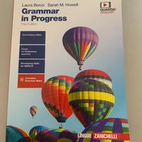 Libro scuola superiore “Grammar in progress”